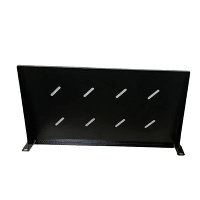 SPCC Cold Rolled Steel 1U Vented Keyboard Tray for Rack Mount Communication Tray