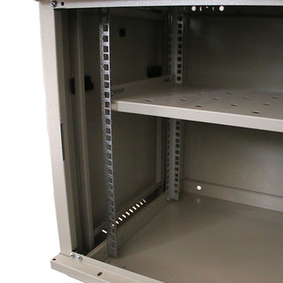 Large Stock Double Section Wall Mount 19inch 9U Server Rack Network Cabinet for Server Room