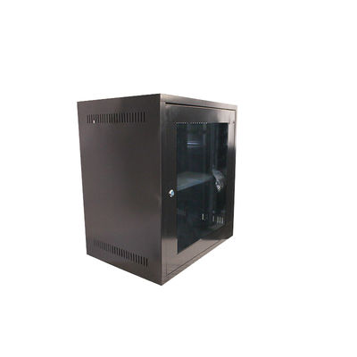 Network Cabling Usage Wall Mounted Server Cabinet with Perforated Door in Server Room