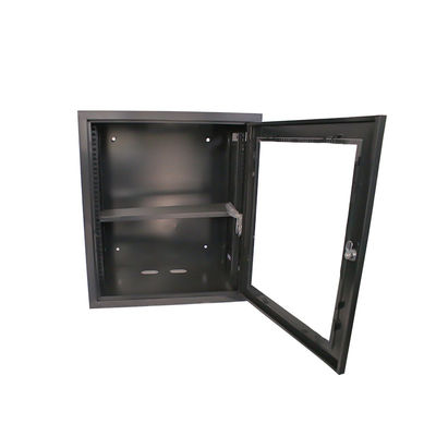 Network Cabling Usage Wall Mounted Server Cabinet with Perforated Door in Server Room