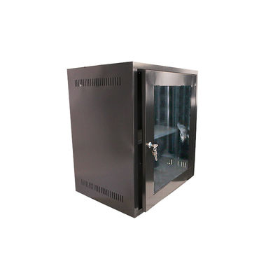 Network Cabling Usage Wall Mounted Server Cabinet with Perforated Door in Server Room