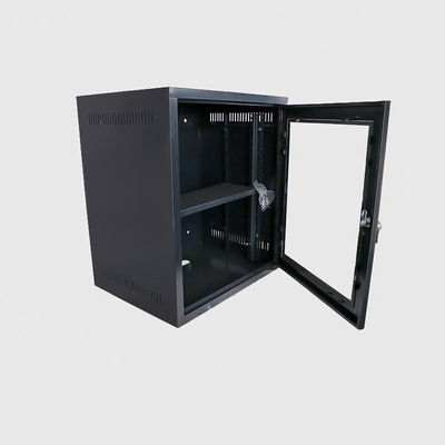 Network Cabling Usage Wall Mounted Server Cabinet with Perforated Door in Server Room
