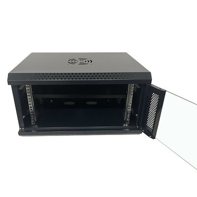 Metal Mesh Cabinet for Standard Storage and Monitoring Console in 6U Network Cabinets