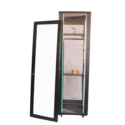42U Network Rack with Customizable Sheet Metal Enclosure and Two Locking Keys