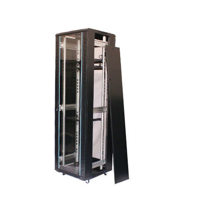 42U Network Rack with Customizable Sheet Metal Enclosure and Two Locking Keys