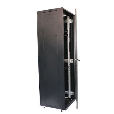 42U Network Rack with Customizable Sheet Metal Enclosure and Two Locking Keys