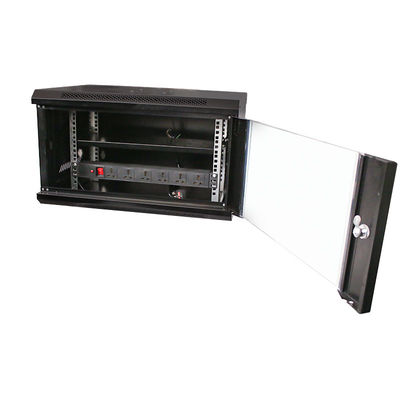 Custom Racks 19 Inch 6U Wall Mount Network Open Cabinet with Optional OEM Service