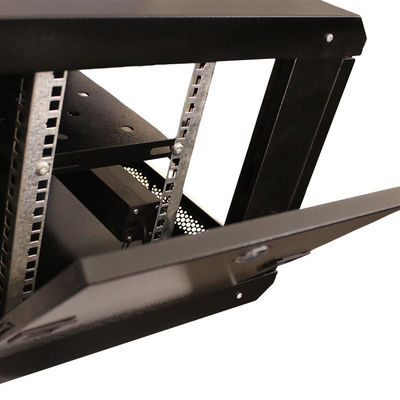 Custom Racks 19 Inch 6U Wall Mount Network Open Cabinet with Optional OEM Service