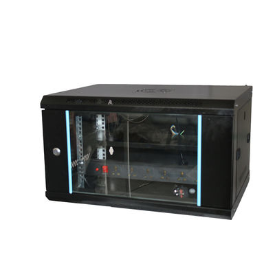 Custom Racks 19 Inch 6U Wall Mount Network Open Cabinet with Optional OEM Service