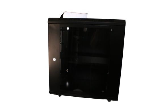 SPCC Cold Rolled Steel 12U Swing Frame Network Cabinet for Server Room Cooling System