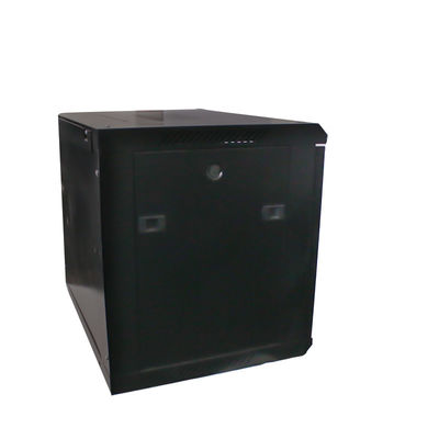 9U Data Center Server Rack Cabinet Made of SPCC Cold Rolled Steel for Office Network