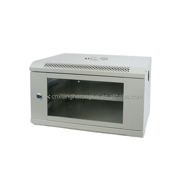 Effortlessly Install 6u Wall Mounted Standard Server Rack Cabinet with Two Locking Keys