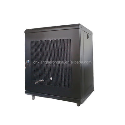 Two Locking Keys 12U Wall Mounted Network CCTV Server Rack Cabinet for CCTV Project