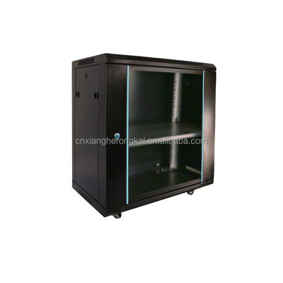 12u Deep Data Center Network Metal Cabinet Wall Mounted Standard Server Rack Cabinet