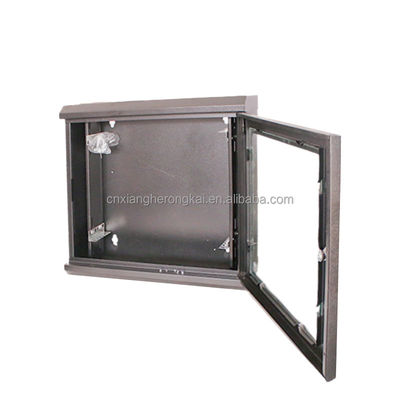 2U Network Cabinets for Server Cooling Spcc Cold Rolled Steel Wall Mount Cabinet Data Rack