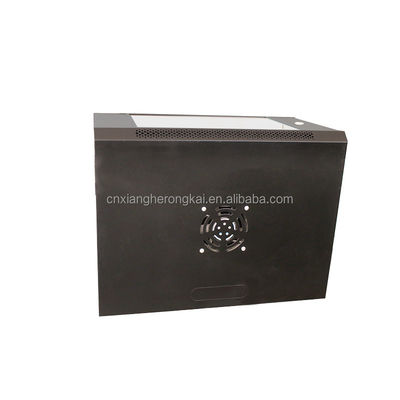 Networking Cabinet Wall Mounted Server Rack with L Rails and Double Section Design