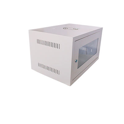 Electric Cabinet 6u Network Wall Mount Enclosure with Power Coated Finish and Custom