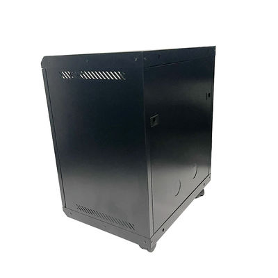 Server Room Wall Mounted 6U Server Rack Cabinet with Swing Out Door and Two Locking Keys