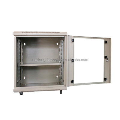 Custom Home Server Cabinet Small Assemble 12U Network Wall Rack with Two Locking Keys