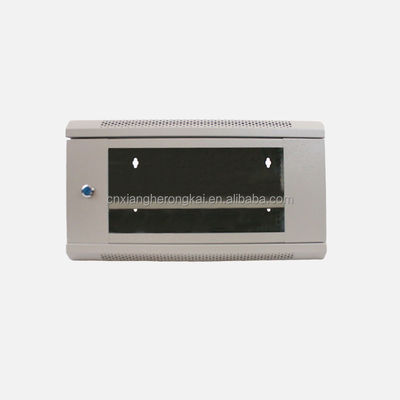 Custom Network Cabinet 6U Black Server Rack Cabinet with Cold Rolled Steel Material