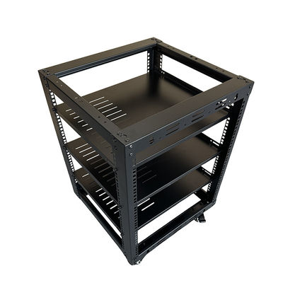 12u Server Rack Double Rivet Shelving 19'' Rack mount Rack with SPCC Cold Rolled Steel