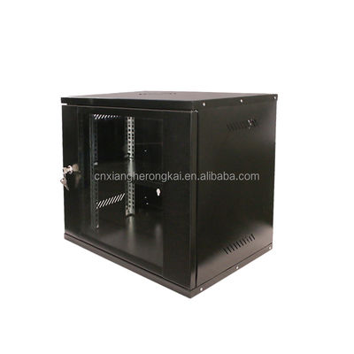 Customizable 6u Server Rack Enclosure for Indoor Network Cabinet and Server Management