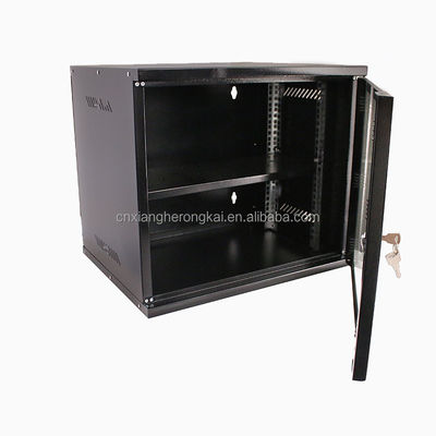 Customizable 6u Server Rack Enclosure for Indoor Network Cabinet and Server Management