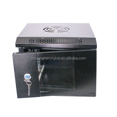 SPCC Cold Rolled Steel Wall Mounted Glass Door Network Server Cabinet for Performance