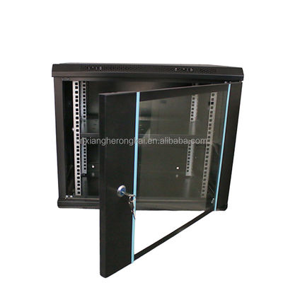Stock Products 9u 4u 6u 9u 12u Flat Network Cabinet Server Rack Cabinet Wall Mounted
