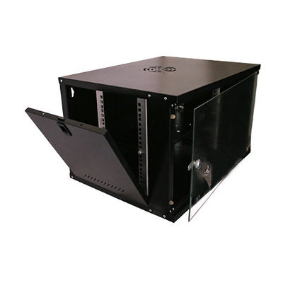6U Wall Mounted Network Cabinet Server with Optional OEM Service and Two Locking Keys