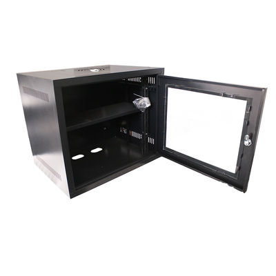 Removable Side Panel 6U Network Switch Enclosure for Standard Server Rack and Wall Mount