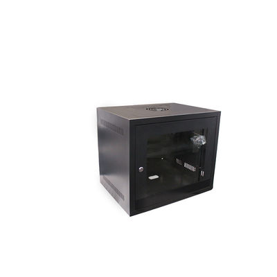 Removable Side Panel 6U Network Switch Enclosure for Standard Server Rack and Wall Mount